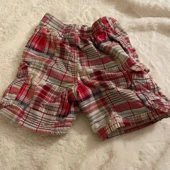 Faded Glory Other - Faded Glory 4T red‎ plaid shorts